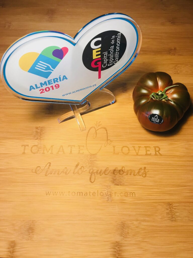 Tomatelover Tomate Lover apoya a Almería como Capital Española de la Gastronomía 2